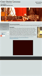 Mobile Screenshot of caryguitarlessons.com